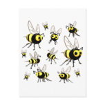 Bees postcards