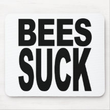 Bees Suck Mouse Pads