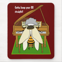 Beethoven -  "88 straight" Mousepad