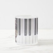 Beethoven and Keyboard Mug