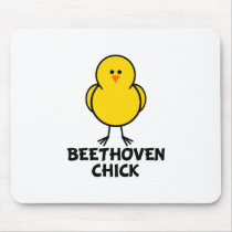 Beethoven Chick Mouse Pad