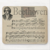 Beethoven Classic Music Gift for Music lovers Mousepads