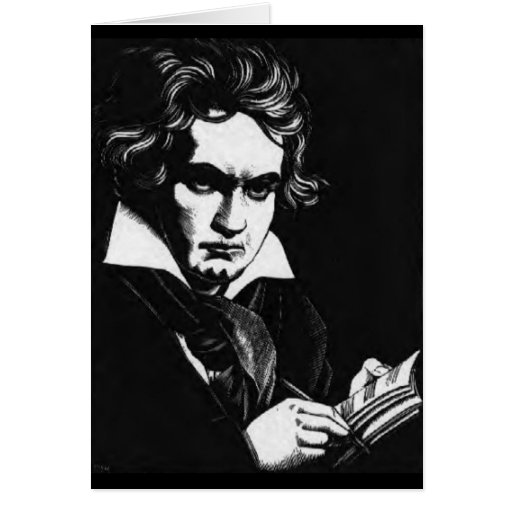 BEETHOVEN GREETING CARDS