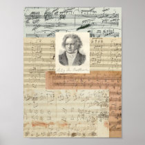 Beethoven Manuscripts Print