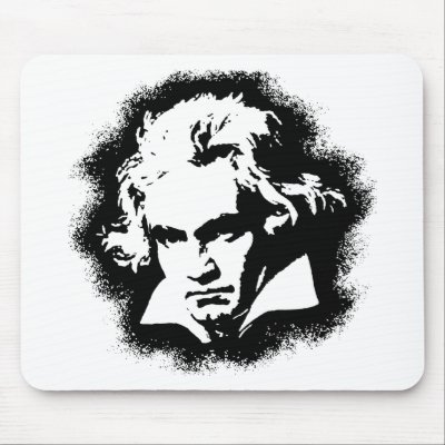 Beethoven Mouse Pads by magarmor