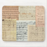 Beethoven Music Manuscripts Mousepads