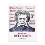Beethoven postcard