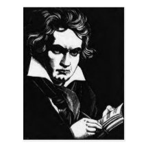 BEETHOVEN POSTCARD