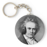 Beethoven Rocks Keychains