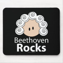 Beethoven Rocks Mouse Pad
