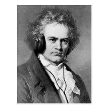 Beethoven Rocks Postcards
