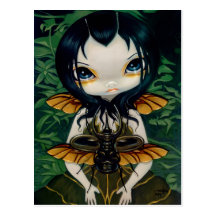 "Beetle Wings" Postcard