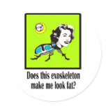 Beetlemania 2 round stickers