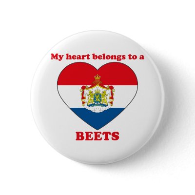 Beets Pins by ValentinesDayTshirts