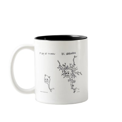 Before & After: First Day of School to Graduation Coffee Mugs by bumpybrains