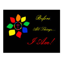 Before, All Things..., I Am! Postcard