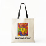 Before Coffee Canvas Bag