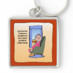Before Coffee Funny Humourous Maw Keychain