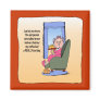 Before Coffee Humourous Funny Maw Magnet