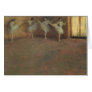 Before the Ballet (detail) by Edgar Degas Greeting Cards