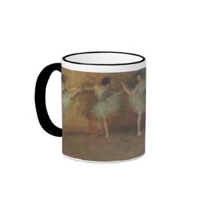Before the Ballet (detail) by Edgar Degas Coffee Mugs by MasterpieceCafe