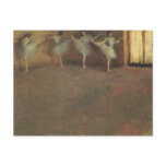 Before the Ballet (detail) by Edgar Degas Post Card