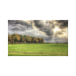 Before the Rain Countryside Canvas print