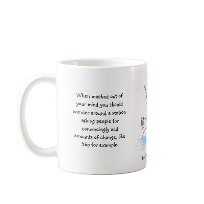 Begging at stations mugs by thelondonrulebook