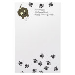 Begging Puppy stationery