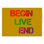 begin live end cards