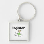 Beginner Ice Skating T-shirts and Gifts Keychains