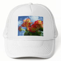 Begonia Flowers Baseball Hat