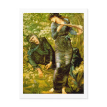 Beguiling of Merlin - Edward Burne-Jones Postcards