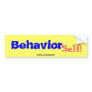 BehaviorSelf! II Bumper Sticker