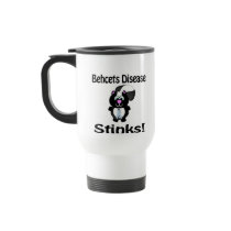 Behcets Disease Stinks Skunk Awareness Design Coffee Mugs