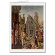 Beheading Of John The Baptist By Antwerp Master Cards
