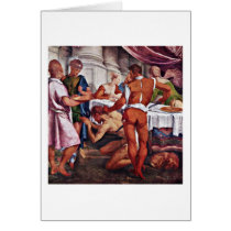 Beheading Of John The Baptist By Jacopo Bassano Greeting Card