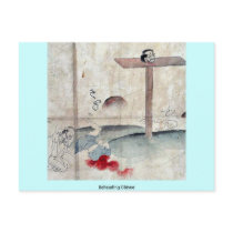 Beheading Ukiyoe Post Cards