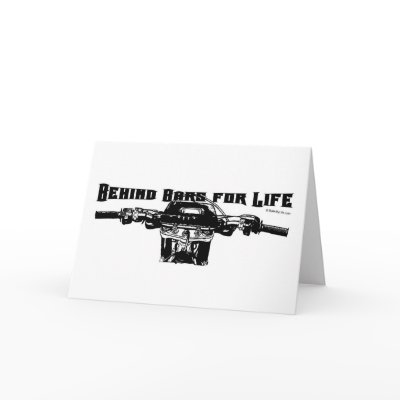 Behind Bars For Life – Motocross Card by Mall4MyLife
