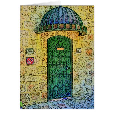 Behind Closed Door Card by avphotography