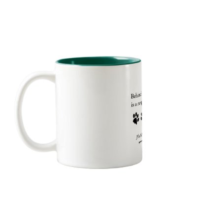 Behind every good dog... Mug by j9sk9s