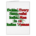 Behind Every Italian Man Cards