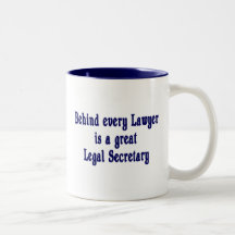 Behind Every Lawyer - Paralegal Mug