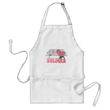Behind every Soldier Apron