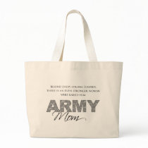 Behind Every Strong Soldier 1 Tote Bags
