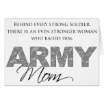 Behind Every Strong Soldier 1 Greeting Cards