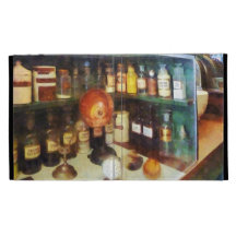 Behind the Counter at the Drugstore iPad Folio Case