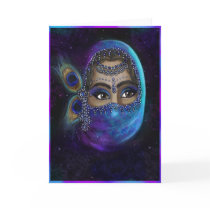 Behind The Veil  Greeting Card