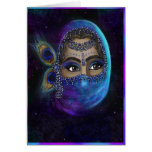 Behind The Veil  Greeting Card