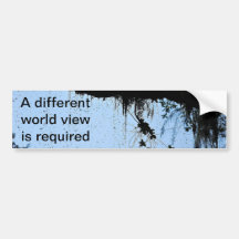 Behind The Waterfall Bumper Sticker